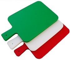 Tagliere Con Manico In Polietilene Vari Colori